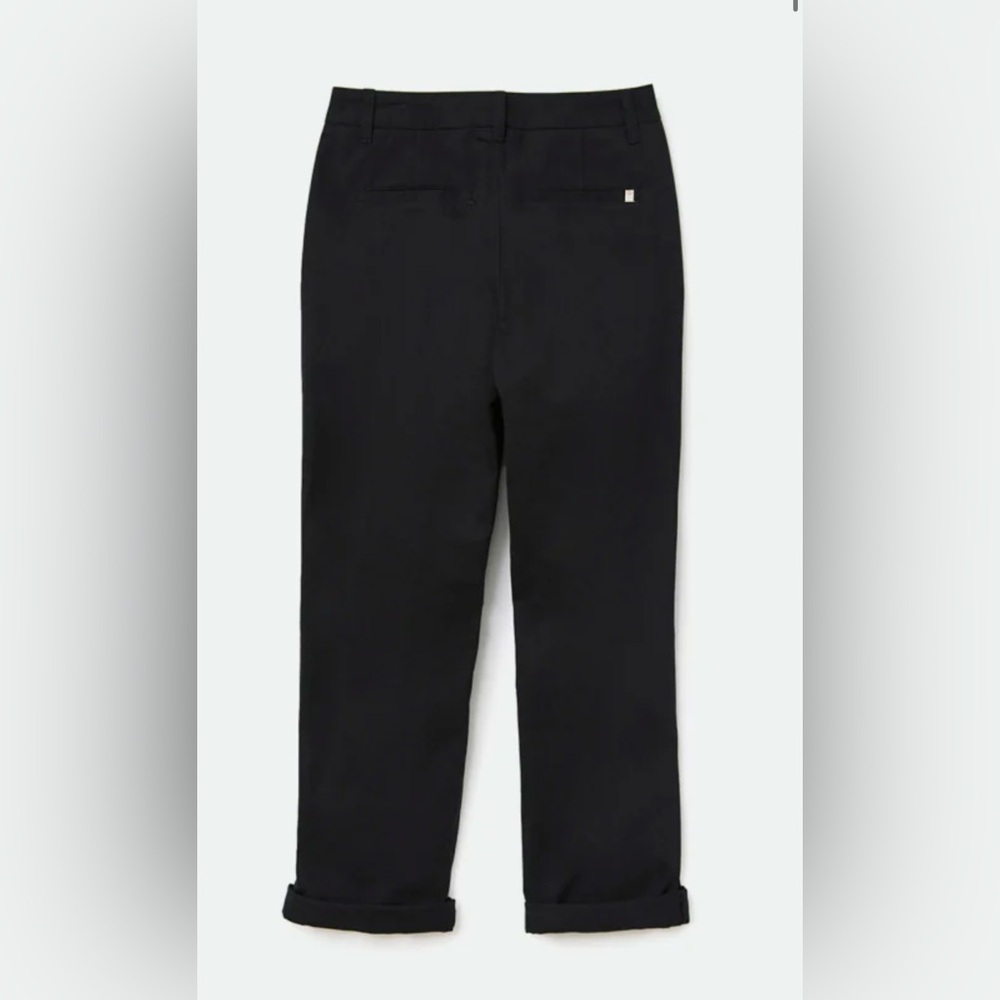 Brixton Black Victory Pants Trousers, women's size 26 Relaxed Fit High Rise NWOT - Picture 3 of 11